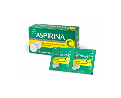 Aspirina C 10 compresse effervescenti 