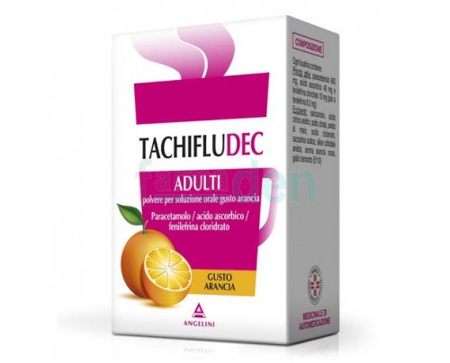 Tachifludec 10 bustine gusto arancia