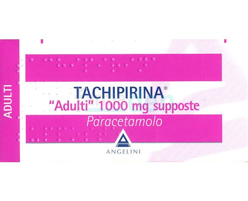 Tachipirina 10 supposte adulti 1000 mg
