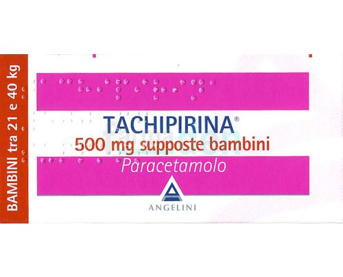 Tachipirina 10 supposte 500 mg